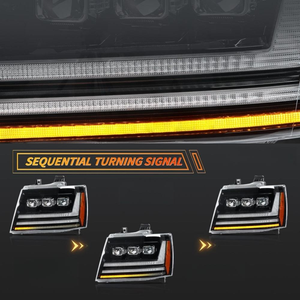 ชุดไฟหน้า LED แสงต่ำ AURON สำหรับ Chevrolet Tahoe ปี 2007-2014 - ใหม่ 6000K 6000 ลูเมนส์ 12V 36W ชุดอัพเกรดไฟหน้าแบบ Retrofit - Product Image 4