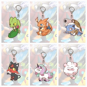Llavero Acrílico Personalizado al por Mayor con Diseño <span class=keywords><strong>de</strong></span> <span class=keywords><strong>Anime</strong></span>, Mini Llavero Cuadrado Impermeable con Foto Digital - Product Image 3