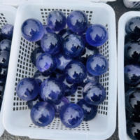 Vente en gros de sphères de fluorite violette de haute qualité, Reiki Fengshui, cristal de fluorite, artisanat populaire pour la décoration de la maison
