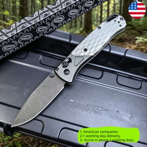 Coltello Pieghevole BM535BK con Manico in Alluminio e Lama M390, Consegna in Giornata (circa 3 giorni lavorativi), Coltello Tattico EDC - Disponibile negli USA - Product Image 2