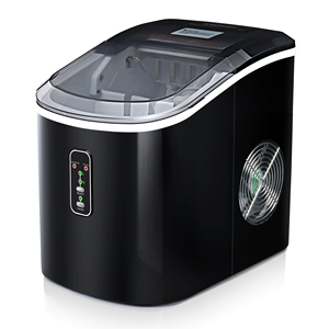 Máquina <span class=keywords><strong>para</strong></span> <span class=keywords><strong>Hacer</strong></span> <span class=keywords><strong>Hielo</strong></span> Portátil Euhomy, Mini Máquina <span class=keywords><strong>para</strong></span> <span class=keywords><strong>Hacer</strong></span> <span class=keywords><strong>Hielo</strong></span> Negra, Máquinas <span class=keywords><strong>para</strong></span> <span class=keywords><strong>Hacer</strong></span> <span class=keywords><strong>Hielo</strong></span> <span class=keywords><strong>de</strong></span> Encimera con Asa <span class=keywords><strong>para</strong></span> el Hogar/Cocina/Camping - Product Image 2