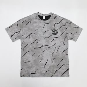 T-shirt tendance pour homme 2026 à manches courtes, haute qualité, délavé à l'acide, 100 % coton - Product Image 4