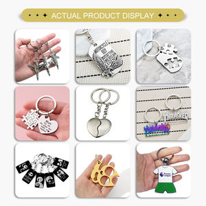 سلاسل مفاتيح مخصصة من البي في سي، سلاسل مفاتيح مرحة مع شعارات الشركات، سلاسل مفاتيح شخصية عصرية من الشركة المصنعة بالجملة - Product Image 5