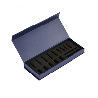Caja de Regalo Magnética de Cartón Rígido de Lujo al por Mayor, Logotipo Personalizado, Laminación Mate, Color Personalizado, Cierre Magnético Plegable