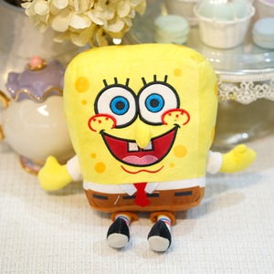 20cm plushies 8 inch Sponge <span class=keywords><strong>Bob</strong></span> Thú nhồi bông trẻ em bán buôn quà tặng nhân vật hoạt hình búp bê sang trọng Claw máy đồ chơi - Product Image 5