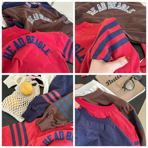 Pull brodé d'automne T-Shirt Base Shirt Printemps Garçons Filles Pull <span class=keywords><strong>Sweat</strong></span> pour enfants - Product Image 2