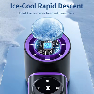 Nuevo Ventilador de Mano Sin Aspas 2026, Batería de 3600 mAh, 100 Velocidades, Enfriamiento con Hielo, Mini Ventilador Plegable para Hotel, Auto y Hogar - Product Image 6