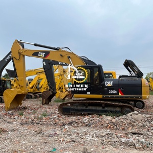 Excavadora de cadenas usada Cat326D de 26 toneladas con tren de rodaje de alta resistencia, video disponible para proyectos a gran escala CAT320 CAT323 <span class=keywords><strong>CAT324</strong></span> - Product Image 2
