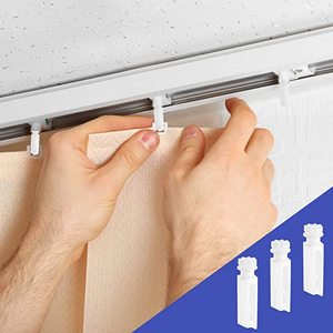 1 cái sắt lan can Rèm dọc phụ kiện tốt PE thành phần được sử dụng cho 3-1/2 "5" vanes tàu sân bay gốc cho rèm dọc - Product Image 5