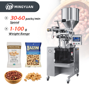 Automatische Snack-Granulat-Verpackungsmaschine Trockenfrüchte-Nüsse-Beutel-Verpackungsmaschine Sonnenblumenkerne Erdnüsse Cashewnüsse Verpackungsmaschine - Product Image 1