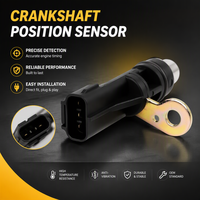 Capteur de position du vilebrequin 282810290 – Pièce auto tendance pour Jeep Commander Grand Cherokee – Contrôle de synchronisation du moteur – Longue durée de vie