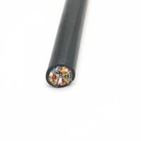 SL 834 C koneksi Motor PUR fleksibel 0.6/1 KV kabel berpelindung CE bebas Halogen