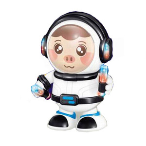 2023 eléctrico para bebé nueva operación inteligente de batería juguete inteligente <span class=keywords><strong>robot</strong></span> de vapor operado por baterías muñeca bailando juguetes para bebés - Product Image 2