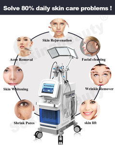 Chất lượng hàng đầu giá thấp 8 trong 1 Hydra oxy máy bay phản lực Peel dermabrasion Hydro Aqua lột vẻ đẹp khuôn mặt thiết bị Salon máy trên khuôn mặt - Product Image 4