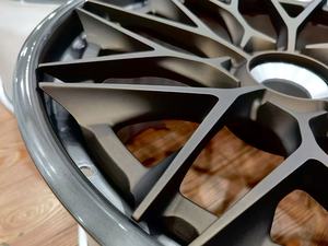 Ruedas de Aleación Forjadas Personalizadas Sailen de 2 Piezas, Diseño Cóncavo Profundo, 5x112 5x120 5x130, Negro Semibrillante, 17-23 Pulgadas - Product Image 5