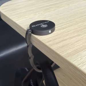 Gancio appendiborsa mini in lega di zinco all'ingrosso per produttori, personalizzabile con il tuo logo, supporto portatile per borsa/pochette - Product Image 4
