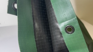 Bền Không Thấm Nước Và Nấm Mốc Bằng Chứng PVC Tráng Vườn Lưới Củi Bìa Tarp Với Uv-Ổn Định Cho Ngoài Trời Lưu Trữ Sử Dụng - Product Image 4