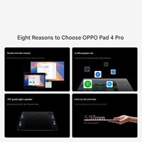 OPPO Pad 4 Pro en oferta con Snapdragon 8 E Edition, pantalla LCD 3.4K a 144Hz, cámara de 13MP, batería de 12140mAh y carga rápida de 67W