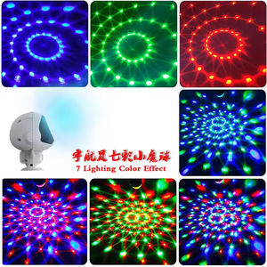 Projecteur d'étoiles LED moderne alimenté par USB, lampe de nuit étoilée galaxie avec lumières laser boule magique pour usage hôtelier - Product Image 4