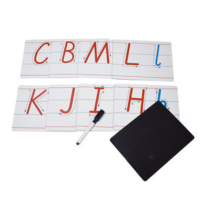 أرقام أبجدية تعليمية مغناطيسية أجزاء جسم غذاء حيوانات تعلم ملحقات سبورة بيضاء قابلة للكتابة - Product Image 5