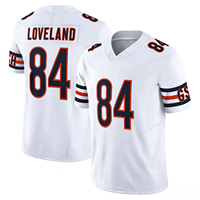 Jersey de Fútbol Americano al por Mayor de Alta Calidad para Hombre, Mujer y Jóvenes, Uniforme Bordado y Cosido, Nombre, Número y Logotipo Personalizables Disponibles