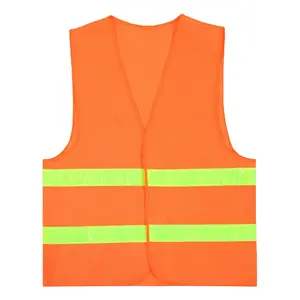 Giubbotto di sicurezza a buon mercato giallo ReflectorJacket logo personalizzabile ad alta visibilità riflettore riflettente giubbotto di sicurezza