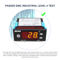 Contrôleur de température numérique universel EW-181H pour micro-ordinateur, thermostat de crise pour la réfrigération et le chauffage
