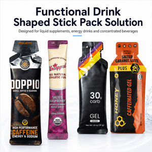 Máquina Automática para Llenado, Formado, Sellado y Empaquetado de Gel Deportivo Líquido, Máquina Empacadora de Sobres de Alcohol - Product Image 2