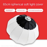 Studio de photographie éclairage Softbox Portable 65cm lumière rapide boule diffuseur Bowens montage sphérique abat-jour lanterne