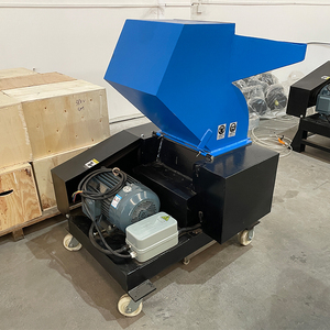 75 Hp Film Pvc Plastique Pulvérisation Broyeur Machine Double Lame En Plastique Broyeur 15kw 220v Avec Moteur Diesel Mobile - Product Image 1