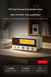 <span class=keywords><strong>Amplificador</strong></span> de Válvulas Profesional <span class=keywords><strong>para</strong></span> el Hogar M2, DAC/<span class=keywords><strong>Amplificador</strong></span> de Auriculares con Preamplificador de Tubo de Alta Fidelidad sin Pérdidas USB, Aleación de Aluminio - Product Image 6