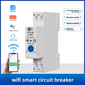 Tuya WiFi Disjoncteur Intelligent Recloser Commutateur Mini En Plastique Mobile Télécommande Fonction <span class=keywords><strong>De</strong></span> Synchronisation Transfrontalière - Product Image 2