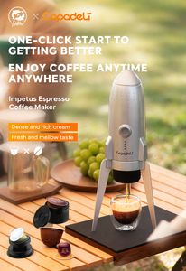 <span class=keywords><strong>Cafetera</strong></span> espresso cohete autocalentable portátil eléctrica máquina de café espresso económica de viaje - Product Image 2