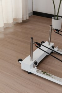 Kit de Pilates <span class=keywords><strong>Reformer</strong></span> Plegable Rosa para Llevar el Estudio a Casa |   Económico en espacios, deslizamiento silencioso, perfecto para apartamentos pequeños, fácil de guardar - Product Image 6
