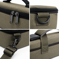 Étui de transport rigide pour drone en EVA avec insert en mousse personnalisé, compartiments multiples, protection antichoc, sangle de transport, OEM ODM