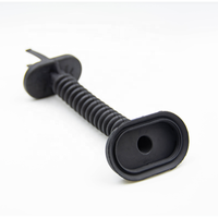 Manchons de protection pour câblage de portière de voiture en EPDM - Joints ondulés en caoutchouc moulés sur mesure pour la protection des faisceaux de câbles automobiles IATF16949