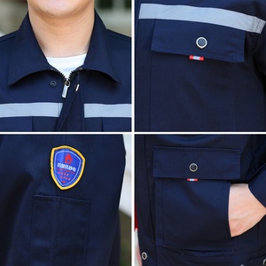 ชุดทำงานแบบสลิมฟิต สะท้อนแสง ป้องกันไอน้ำ ทนไฟ สำหรับทุกเพศ ทนกรด กันน้ำ ทนความร้อนระดับ 800 องศาเซลเซียส - Product Image 5