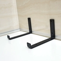 Supports d'étagère de type L Étagère murale fixation de revêtement en métal Pierre de marbre Support en L Support en acier inoxydable Angle en marbre Support en L