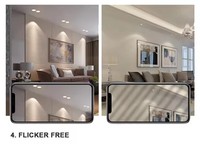 36w IP54 lumière LED ronde étanche à l'humidité et à la poussière anti-moustiques applique murale LED ronde tri-preuve