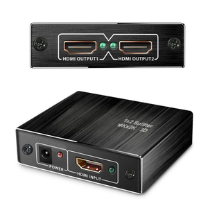 Divisor HDMI 2.0 <span class=keywords><strong>HDR</strong></span> 1x2 <span class=keywords><strong>4K</strong></span> 60Hz (YUV4:2:0) HDCP 1.4, Divisor HDMI 2.0 1 Entrada 2 Salidas, Amplificador 1 a 2 para <span class=keywords><strong>Blu</strong></span>-<span class=keywords><strong>ray</strong></span> DVD PS4 PS5 - Product Image 5