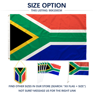 <span class=keywords><strong>Bandera</strong></span> de <span class=keywords><strong>Sudáfrica</strong></span> 3x5 pies, Poliéster, Impresión a una Cara, Ojales de Latón, Venta al por Mayor, 90x150cm, <span class=keywords><strong>Bandera</strong></span> de la República de <span class=keywords><strong>Sudáfrica</strong></span> - Product Image 4