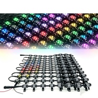 Écran LED transparent suspendu P5 P10, écran souple en maille LED, lumières ponctuelles avec IP65 et CRI95 pour la publicité extérieure