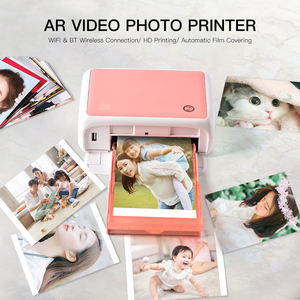 Stampante Fotografica a Sublimazione Termica a Colori 300dpi, Stampa AR, Connessione WiFi, Laminazione Automatica, Mini Stampante Fotografica Tascabile - Product Image 6