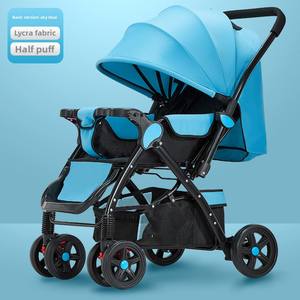 Poussette Bébé Légère Pliante en Métal avec Siège Auto Inclinable et Quatre Roues, pour Enfants de 0 à 6 Mois, Charge Maximale 15 kg - Product Image 6