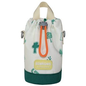 Oxford Drawstring Sling <b>Cooler</b> Insulated Waterproof Letter Pattern Unisex <b>Backpack</b> Strap for School Travel Children Students - Product Image 6