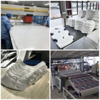 Viersäulen-Hydraulik-Schneidpresse für Leder, Kunststoff, Schaumstoff, Stoff, Teppich und Nichtmetallplatten