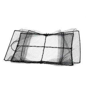 Üreticileri yetiştiricilik tarım Hdpe balık yetiştiriciliği kafes katlanabilir kare yengeç kafes balıkçılık tuzak Net - Product Image 3