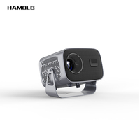 2024 Hamolb HA10C 720P projecteur portable Android 11 intérieur rotation à 360 degrés projecteur intelligent