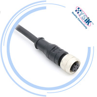 Cable USB A macho A M12, 4 pines, A prueba de agua IP67, 4 pines, 5 pines, conector blindado