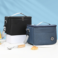 Sac isotherme à grande capacité personnalisé avec motif de lettres, vente en gros, durable, fermeture éclair, pour le stockage des aliments